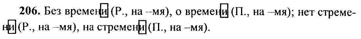 Русский язык, 6 класс, М.Т. Баранов, Л.А. Тростенцова, Т.А. Ладыженская, 2011, задание: 206