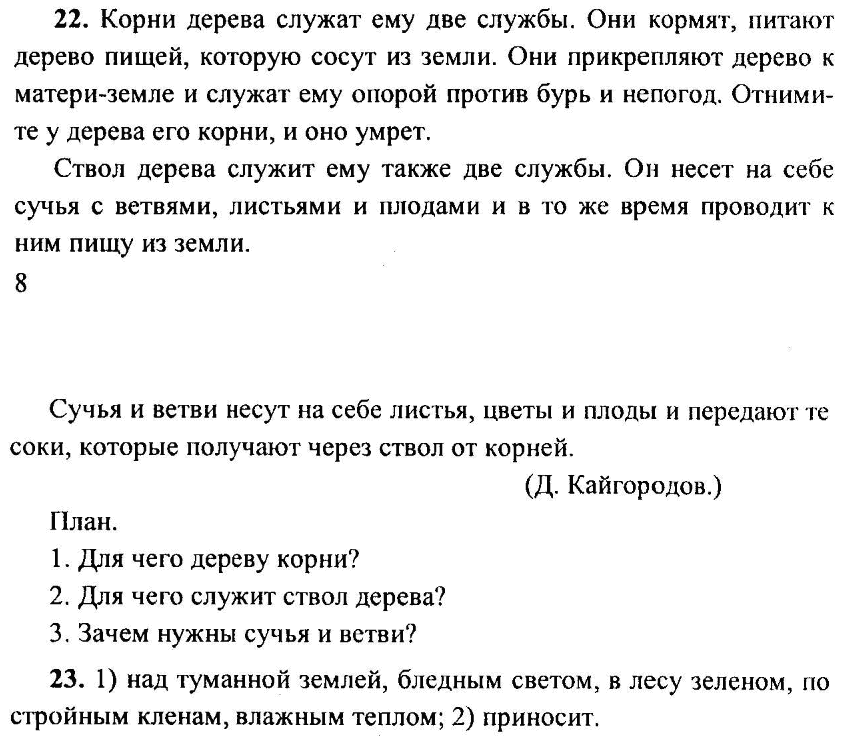 Русский язык, 6 класс, М.Т. Баранов, Л.А. Тростенцова, Т.А. Ладыженская, 2011, задание: 22