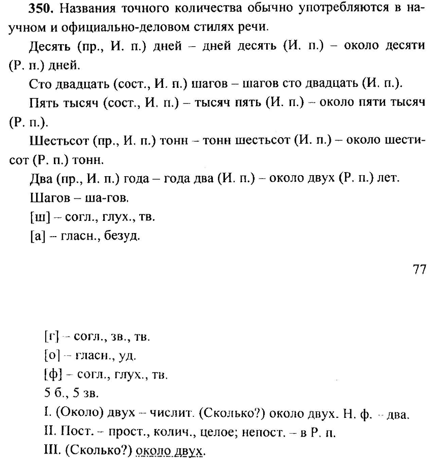 Русский язык, 6 класс, М.Т. Баранов, Л.А. Тростенцова, Т.А. Ладыженская, 2011, задание: 350