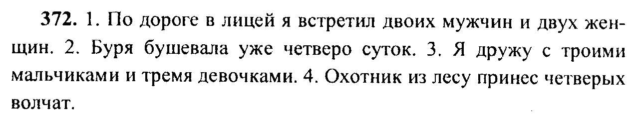 Русский язык, 6 класс, М.Т. Баранов, Л.А. Тростенцова, Т.А. Ладыженская, 2011, задание: 372