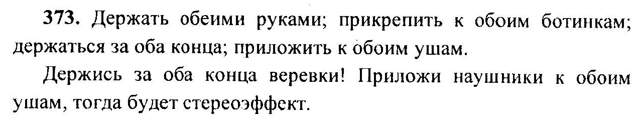 Русский язык, 6 класс, М.Т. Баранов, Л.А. Тростенцова, Т.А. Ладыженская, 2011, задание: 373