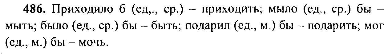Русский язык, 6 класс, М.Т. Баранов, Л.А. Тростенцова, Т.А. Ладыженская, 2011, задание: 486