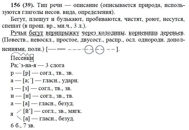Практика, 6 класс, А.К. Лидман-Орлова, 2006 - 2012, задание: 156 (39)