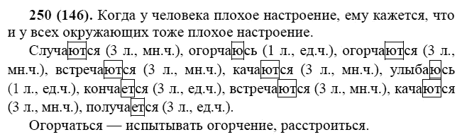 Практика, 6 класс, А.К. Лидман-Орлова, 2006 - 2012, задание: 250 (146)