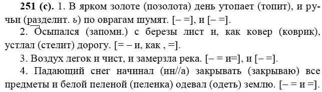 Практика, 6 класс, А.К. Лидман-Орлова, 2006 - 2012, задание: 251 (с)
