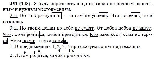 Практика, 6 класс, А.К. Лидман-Орлова, 2006 - 2012, задание: 251 (148)