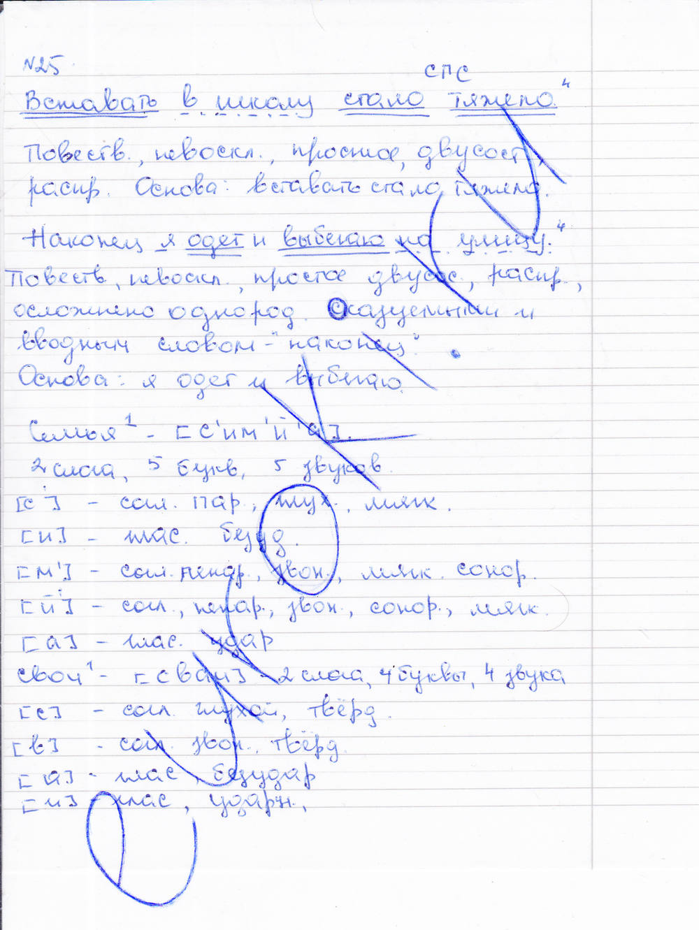 Рабочая тетрадь, 6 класс, Ефремова Е.А., 2012, задание: стр. 17 (задание 25)
