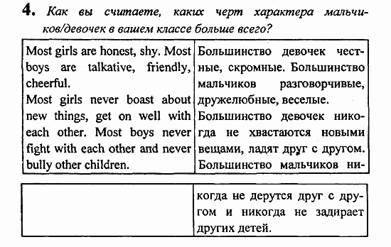 Student's Book - Activity book - Reader, 6 класс, Кузовлев, Лапа, 2007, урок 2 Задание: 4