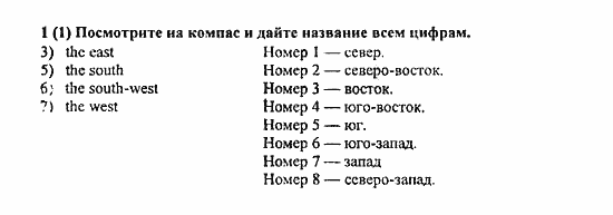 Student's Book - Activity book - Home reading, 6 класс, Афанасьева, Михеева, 2010 / 2004, Unit 8. Англия Задача: 1(1)