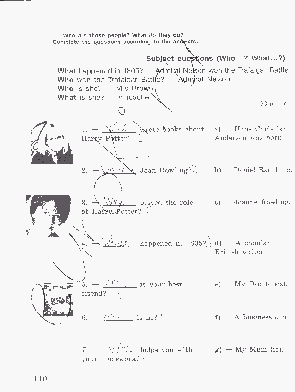 Activity book, 6 класс, Кузовлев, Лапа, 2015, задание: стр. 110