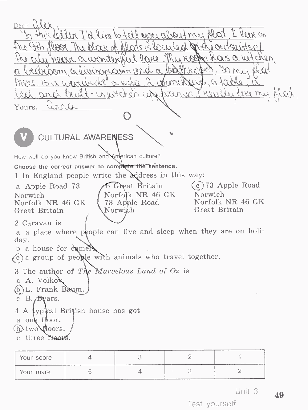 Activity book, 6 класс, Кузовлев, Лапа, 2015, задание: стр. 49