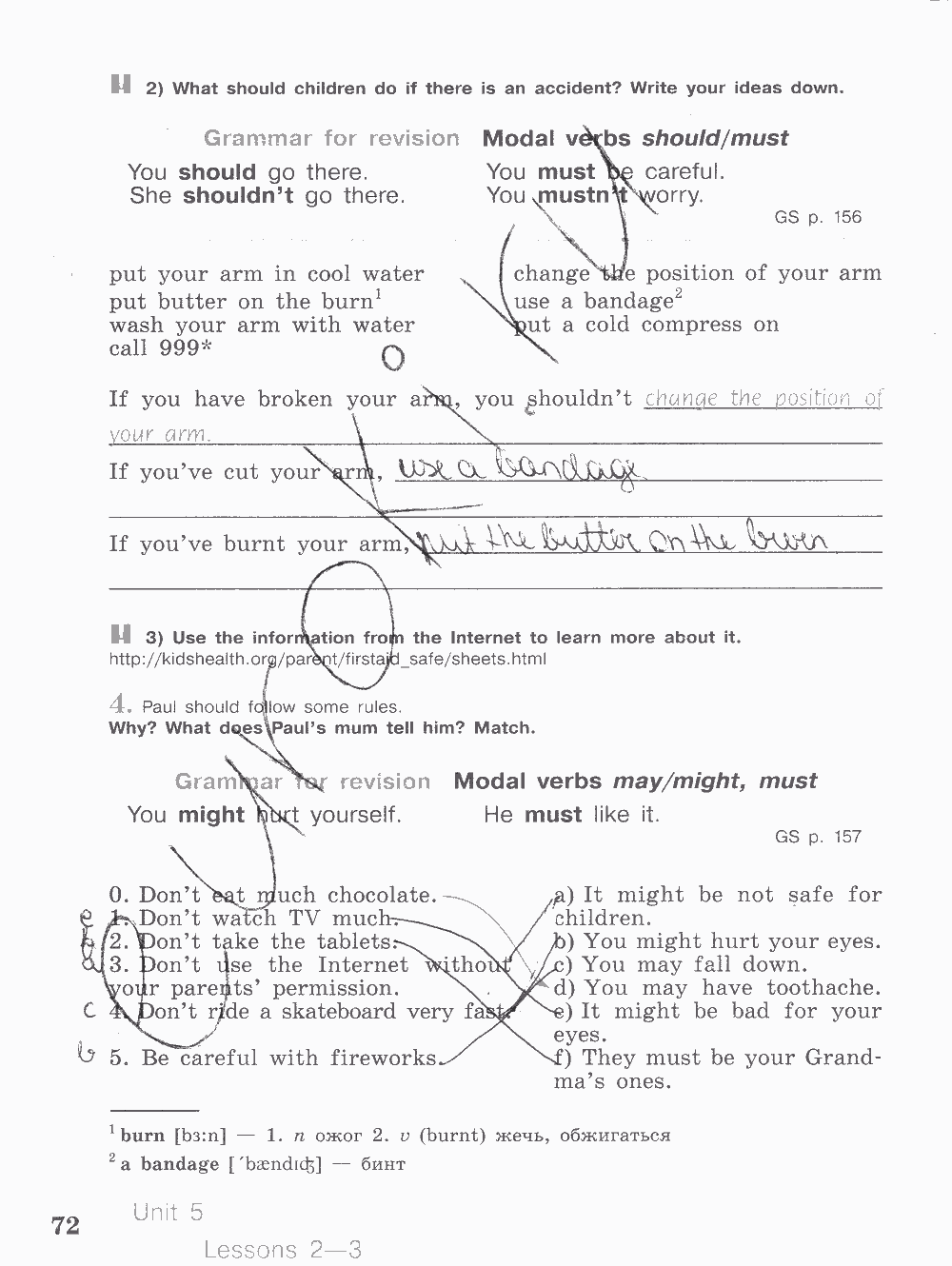 Activity book, 6 класс, Кузовлев, Лапа, 2015, задание: стр. 72