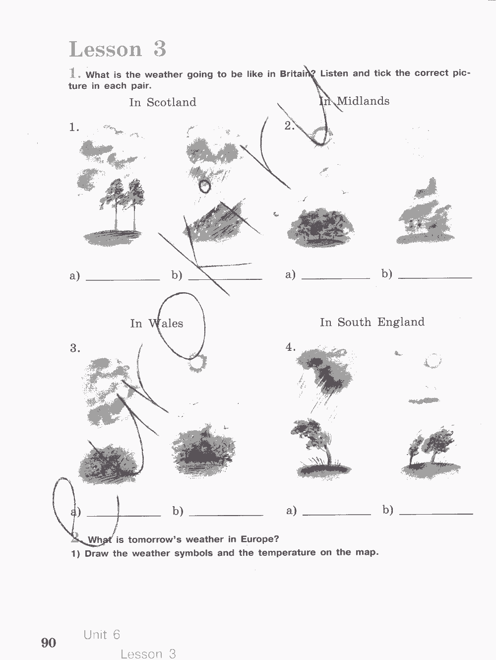 Activity book, 6 класс, Кузовлев, Лапа, 2015, задание: стр. 90