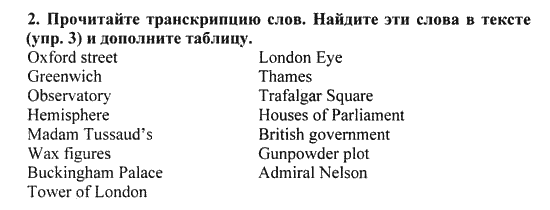 Happy English Учебник(Students Book), 6 класс, Кауфман, 2012, Урок 4,5. Поехали в Лондон! Задание: 2