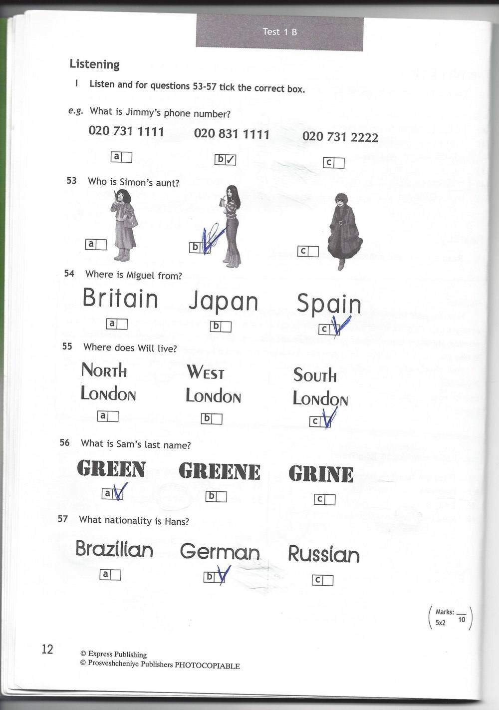 Английский язык 6 класс spotlight test booklet. Спотлайт 6 тест буклет. Английский язык тестовая тетрадь английский в фокусе 6 класс. Spotlight Test 6 задания.