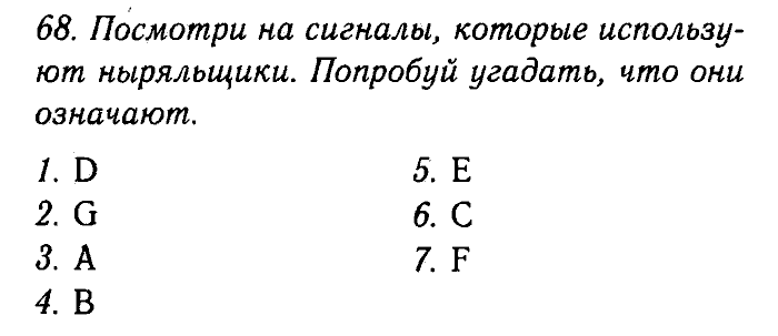 Enjoy English Учебник(Модуль IV. Поговорим о приключениях в каникулы, Students Book) и Рабочая тетрадь(Workbook), 6 класс, Биболетова, Бабушис, Снежко, 2014, Модуль IV. Поговорим о приключениях в каникулы, Students Book Задание: 68