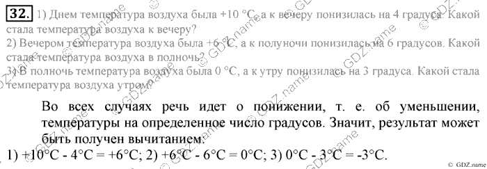 Математика, 6 класс, Зубарева, Мордкович, 2005-2012, §2. Положительные и отрицательные числа. Координатная прямая Задание: 32