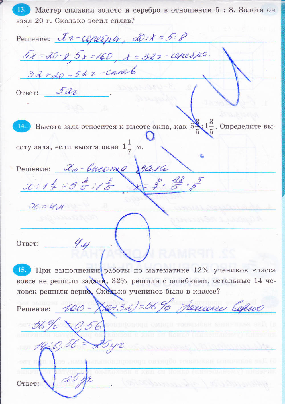 Рабочая тетрадь, 6 класс, Н.Я. Виленкина, Ерина Т.М, 2015, задание: Стр. 117