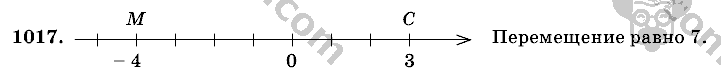 Математика, 6 класс, Виленкин, Жохов, 2004 - 2010, задание: 1017