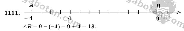 Математика, 6 класс, Виленкин, Жохов, 2004 - 2010, задание: 1111
