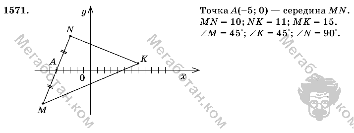 Математика, 6 класс, Виленкин, Жохов, 2004 - 2010, задание: 1571