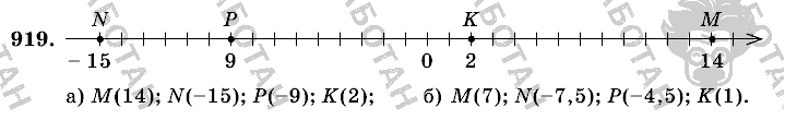 Математика, 6 класс, Виленкин, Жохов, 2004 - 2010, задание: 919