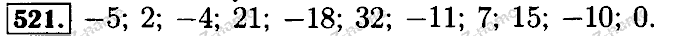 Математика, 6 класс, Бунимович, Кузнецова, Минаева, 2011-2013, Учебник Задание: 521