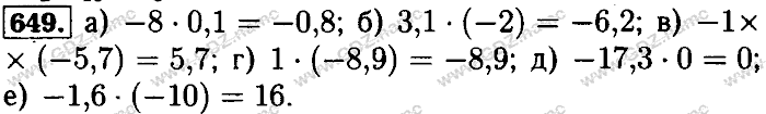 Математика, 6 класс, Бунимович, Кузнецова, Минаева, 2011-2013, Учебник Задание: 649