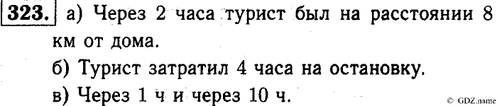 Математика, 6 класс, Чесноков, Нешков, 2014, Самостоятельные работы — Вариант 1 Задание: 323