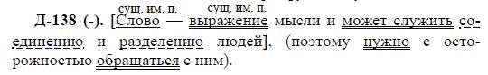3-е изд, 7 класс, М.М. Разумовская, 2006 / 1999, задание: д138