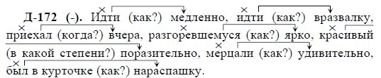 3-е изд, 7 класс, М.М. Разумовская, 2006 / 1999, задание: д172