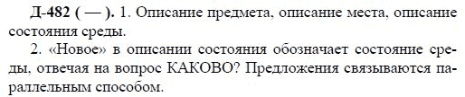3-е изд, 7 класс, М.М. Разумовская, 2006 / 1999, задание: д482