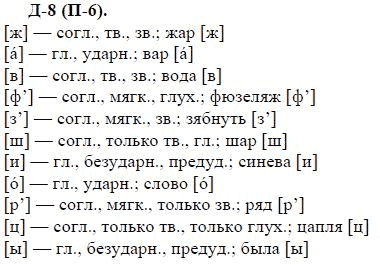 3-е изд, 7 класс, М.М. Разумовская, 2006 / 1999, задание: д8п6