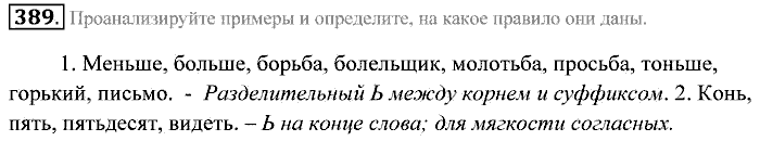 Практика, 7 класс, Пименова, Еремеева, 2011, задание: 389