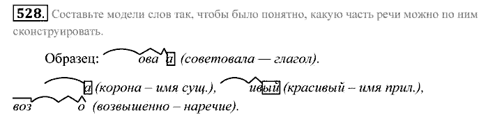 Практика, 7 класс, Пименова, Еремеева, 2011, задание: 528