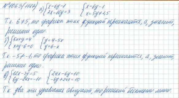 Алгебра, 7 класс, Макарычев, Миндюк, 2015 / 2013 / 2009 / 2005, задание: 1063 (1127)