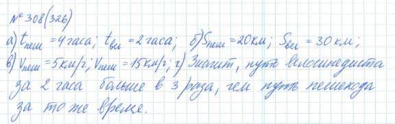 Алгебра, 7 класс, Макарычев, Миндюк, 2015 / 2013 / 2009 / 2005, задание: 308 (326)