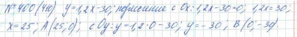 Алгебра, 7 класс, Макарычев, Миндюк, 2015 / 2013 / 2009 / 2005, задание: 400 (410)