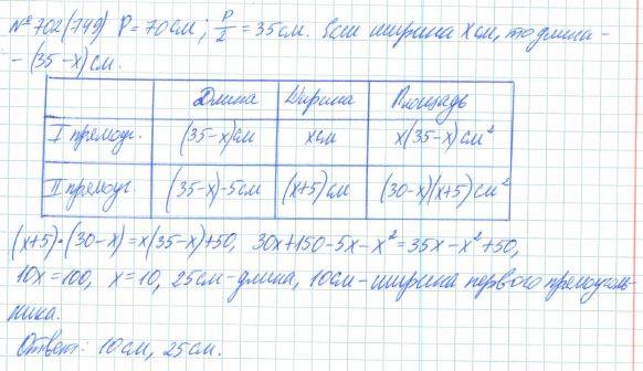 Алгебра, 7 класс, Макарычев, Миндюк, 2015 / 2013 / 2009 / 2005, задание: 702 (749)