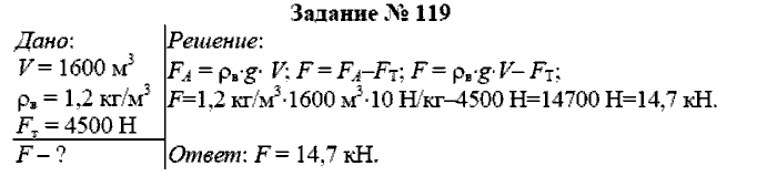 Физика, 7 класс, Громов, Родина, 2003-2011, задача: 119