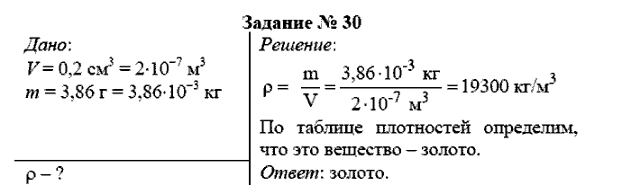 Физика, 7 класс, Громов, Родина, 2003-2011, задача: 30