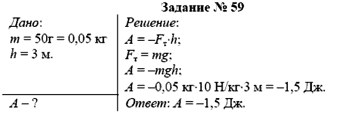 Физика, 7 класс, Громов, Родина, 2003-2011, задача: 59
