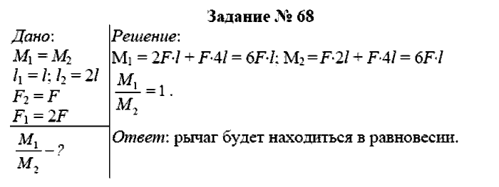 Физика, 7 класс, Громов, Родина, 2003-2011, задача: 68
