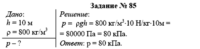 Физика, 7 класс, Громов, Родина, 2003-2011, задача: 85