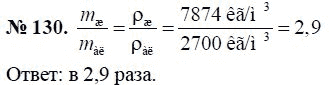 Сборник задач по физике, 7 класс, А.В. Перышкин, 2010, задание: 130