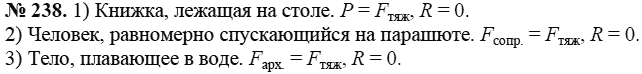 Сборник задач по физике, 7 класс, А.В. Перышкин, 2010, задание: 238