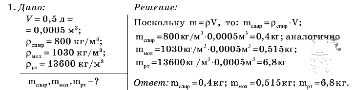 Физика, 7 класс, Перышкин, 2010-2015, Упражнение_8 Задача: 1