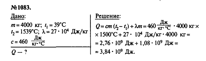 Сборник задач, 7 класс, Лукашик, Иванова, 2001-2011, задача: 1083