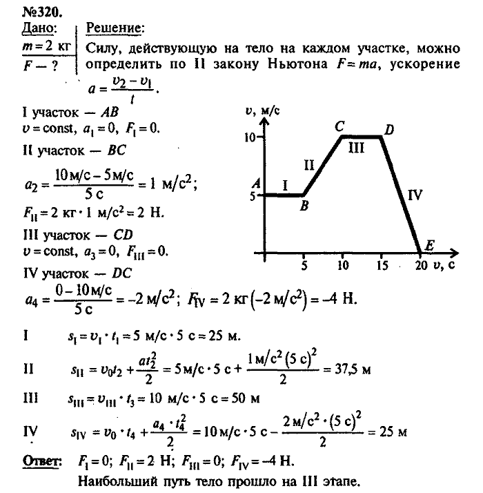 Сборник задач, 7 класс, Лукашик, Иванова, 2001-2011, задача: 320