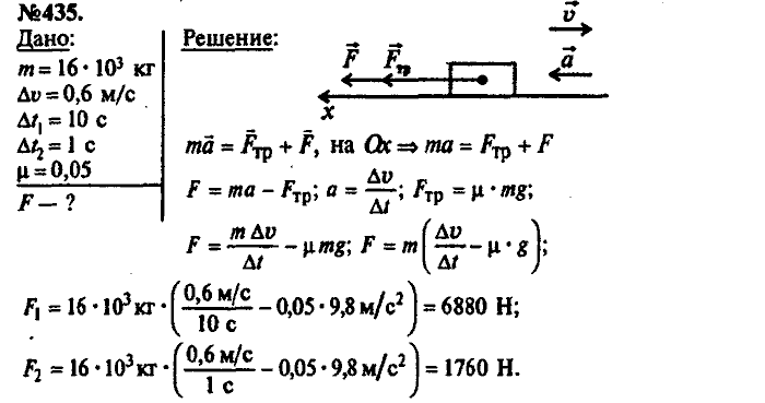 Сборник задач, 7 класс, Лукашик, Иванова, 2001-2011, задача: 435